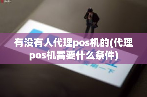 有没有人代理pos机的(代理pos机需要什么条件)