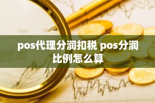 pos代理分润扣税 pos分润比例怎么算