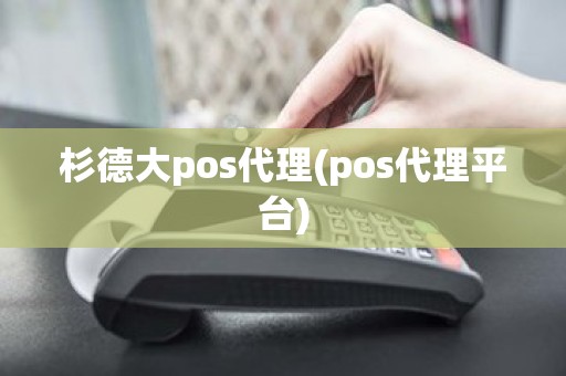 杉德大pos代理(pos代理平台)