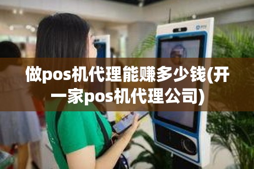 做pos机代理能赚多少钱(开一家pos机代理公司)