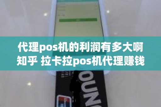 代理pos机的利润有多大啊知乎 拉卡拉pos机代理赚钱吗