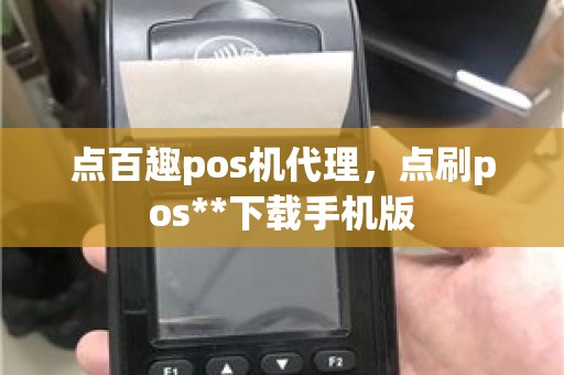 点百趣pos机代理，点刷pos**下载手机版