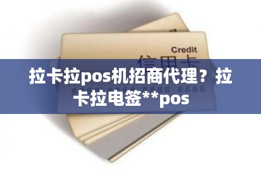 拉卡拉pos机招商代理？拉卡拉电签**pos