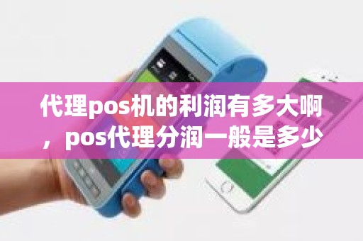 代理pos机的利润有多大啊，pos代理分润一般是多少