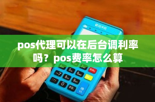 pos代理可以在后台调利率吗？pos费率怎么算