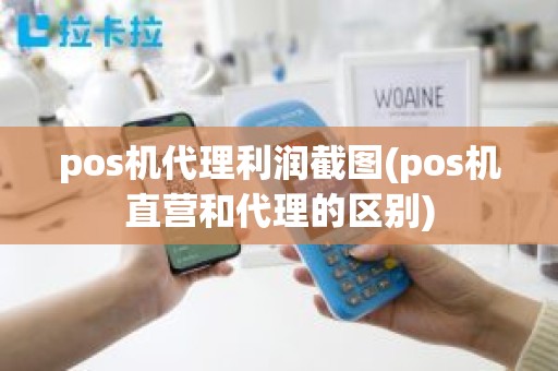 pos机代理利润截图(pos机直营和代理的区别)