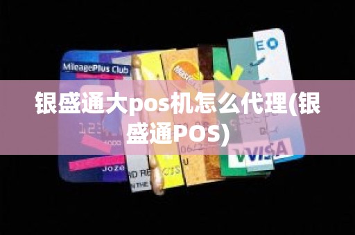 银盛通大pos机怎么代理(银盛通POS)