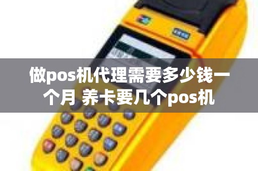 做pos机代理需要多少钱一个月 养卡要几个pos机