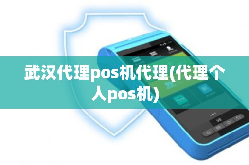 武汉代理pos机代理(代理个人pos机)