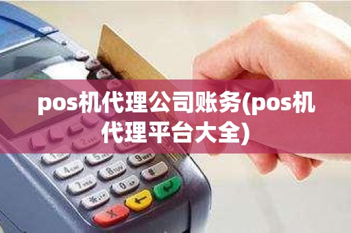 pos机代理公司账务(pos机代理平台大全)