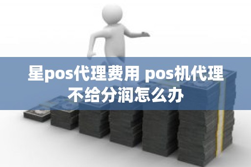 星pos代理费用 pos机代理不给分润怎么办