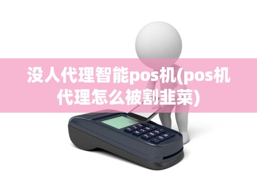 没人代理智能pos机(pos机代理怎么被割韭菜)