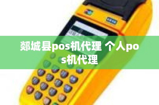 郯城县pos机代理 个人pos机代理