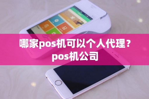 哪家pos机可以个人代理？pos机公司