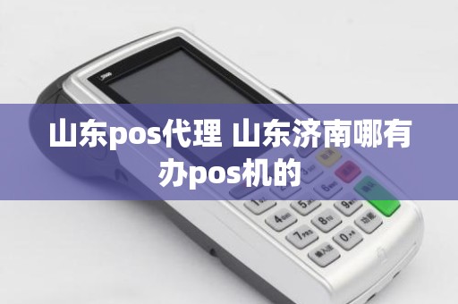 山东pos代理 山东济南哪有办pos机的