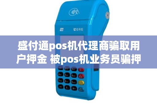 盛付通pos机代理商骗取用户押金 被pos机业务员骗押金如何追回