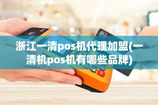 浙江一清pos机代理加盟(一清机pos机有哪些品牌)