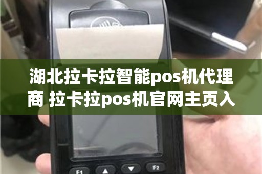 湖北拉卡拉智能pos机代理商 拉卡拉pos机官网主页入口