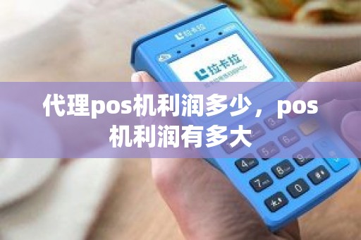 代理pos机利润多少，pos机利润有多大