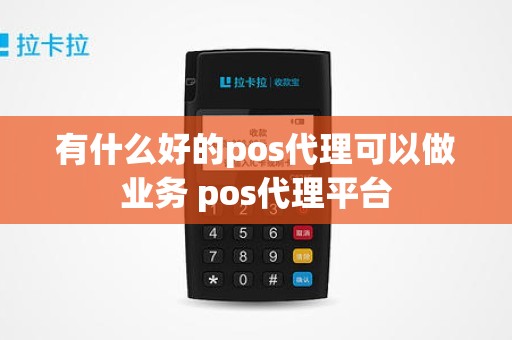 有什么好的pos代理可以做业务 pos代理平台