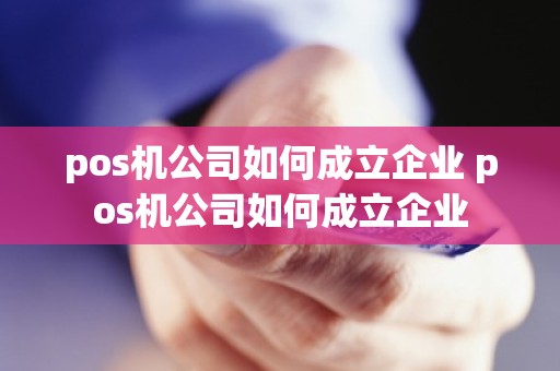 pos机公司如何成立企业 pos机公司如何成立企业