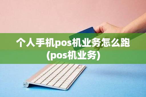 个人手机pos机业务怎么跑(pos机业务)