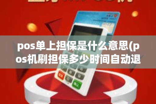 pos单上担保是什么意思(pos机刷担保多少时间自动退回)